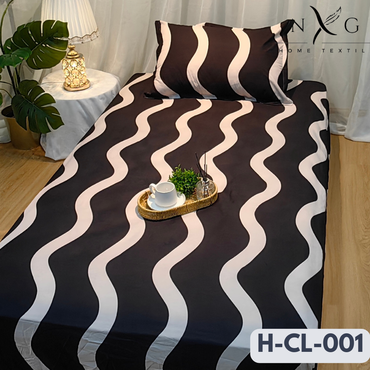 NXG SoyBean Cotton 1200TC Fitted Set - Linear Stripe Collection
