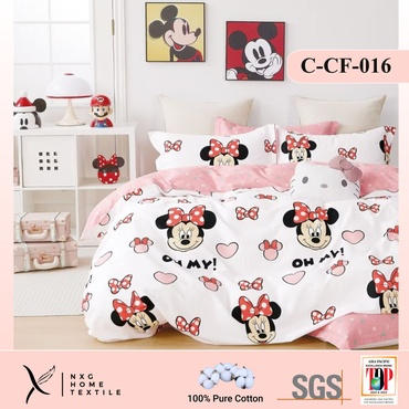 NXG Pure Cotton 2200TC Comforter Set - C-CF-001 (SS)